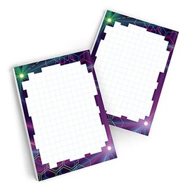 12 Mini Notepads Laser Tag Laser Day Party Bag Party Favour for Birthday Children's Birthday Girls Boys