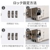UPstore Mini Handheld Safe Safe for Home Use, Dial, Bills,