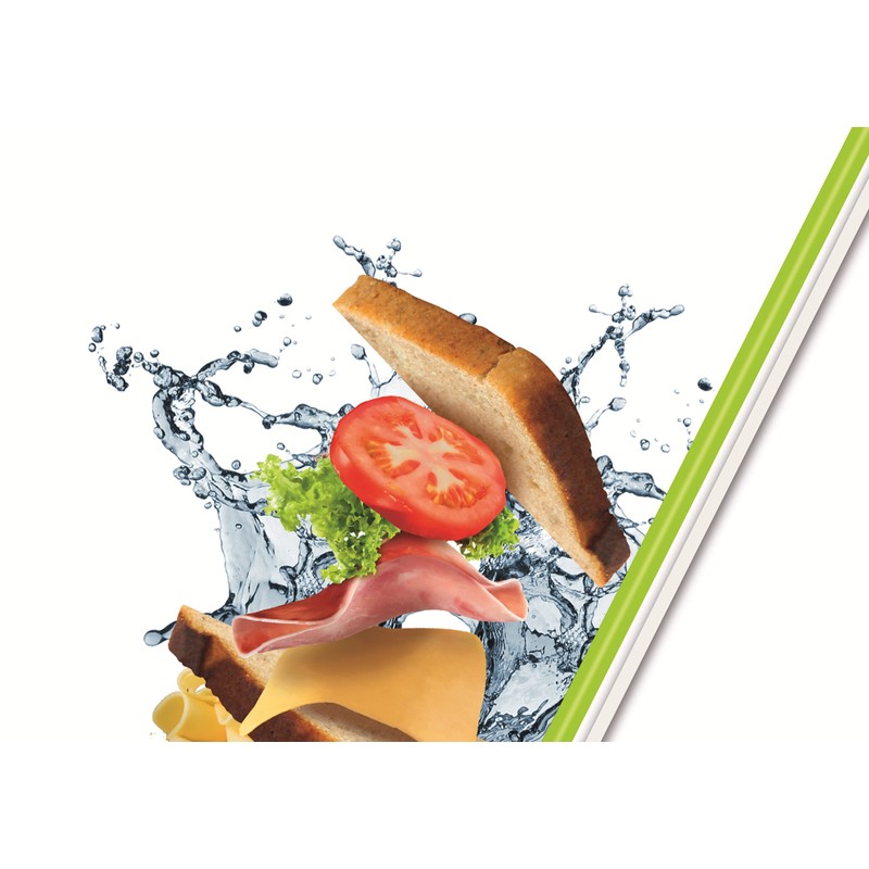 Emsa Clip & Go Box, Plastic, Green, 518100