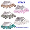 Ettonsun 100Pcs Polishing Buffing Wheel Wool Felt Mandrel Mounted Grinding