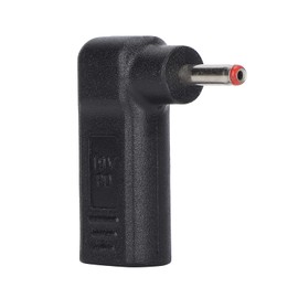 USB Type C to DC 3.5 x 1.35 mm Adapter, Female to Male Plug, PD Emulator Trigger 90 Degree Angled, Right Angle PD Connector Charger for Laptop/Tablet