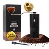 Premium Manual Coffee Grinder with Titanium-Plated Stainless Steel Burr Grinder