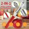 2 in 1 Apple Corer and Peeler, Fruit Vegetable Corer