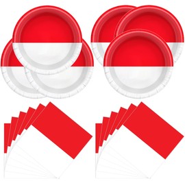 Cartoon Ball Party Tableware,20 Plates and 20 Napkins,Cartoon Animation Themed Party Tableware