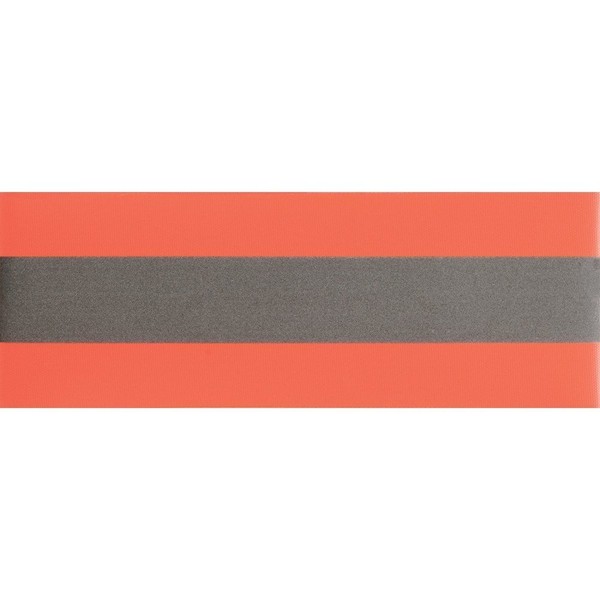 Jocon Safety SF8100 Sew On Florescent Reflective Elastic Tape 2"X118"-Orange