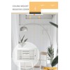 Ceiling Register, FanGoFast 3-Way ABS Sidewall Ceiling Air Vent w/Manual