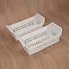 HECASA 2 Pcs 5304512718 Universal White Storage Basket for Frigidaire