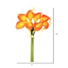 Vickerman 14'' Artificial Orange Calla Lily Bundle