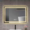 27" LED Bathroom Mirror with Lights, Smart Lighted Vanity Mirrors