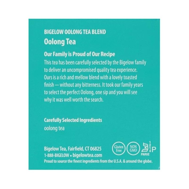 Bigelow Oolong Tea Bags, 20 ct