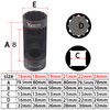 Yuesstloo 9pc Strut Nut Socket 16mm 18mm 19mm 21mm 22mm