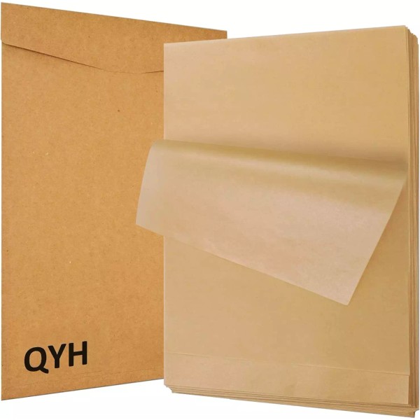 QYH 100 Pcs Parchment Paper Sheets for Baking, 8X12 Inches