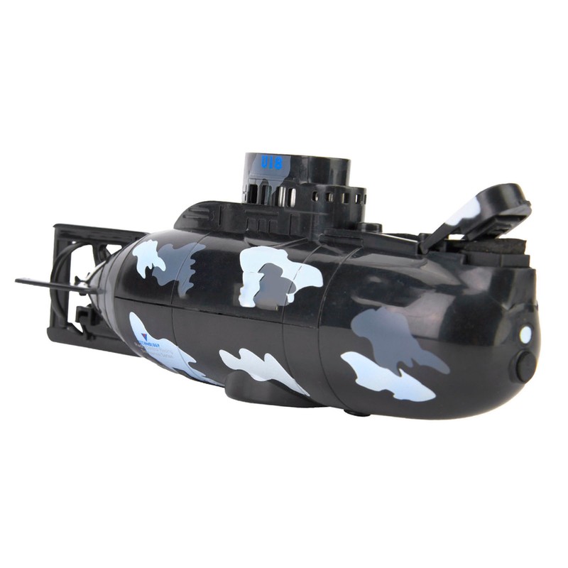 Mini Simulation Military Remote Control 6 Channel Submarine Toy Model