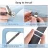 Sheet Fasteners, Sopito 4pcs Adjustable Elastic Straps to Keep Sheets