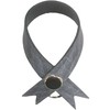 Yoshio Antique Reflector Series Leather Style Ribbon, Blue, Free