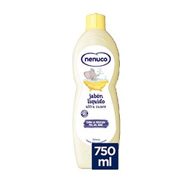 Nenuco Jabón Líquido Ultra Suave, Vitamina E y Extracto de Aloe Ultra Soft Liquid Soap 750 ml