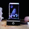3D Crystal Engraved Owl Figurines Ornaments Owl Housewarming Gifts for
