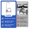 Infreecs 2.5 Inch Universal Exhaust Hanger, Exhaust Clamp with Hanger