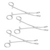 PRECISE CANADA: 3 PCS Stainless Steel Sponge Holding Forceps 7.5"