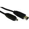 kenable Firewire IEEE 1394 4 Pin to 6 Pin Cable