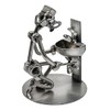 STEEMO Screw Man Plumber Craftsman Gift Metal Decoration 10 x