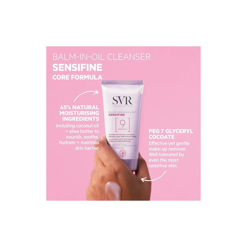SVR Sensifine Bálsamo Desmaquillante para Piel Sensible, 100 g