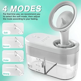 Eliminacin de Cera de Odos, Limpiador Elctrico de Cera de Odos, Herramienta de Eliminacin de Cera de Odos Segura y Eficaz con 4 Modos de Limpieza, de 
