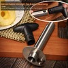 PIQIUQIU Pineapple Cutter, Pineapple Peeler Stainless Steel, Pineapple Corer Cutter,