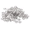sourcing map Pack of 100 M3 Star Lock Washers 2.5