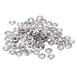 sourcing map Pack of 100 M3 Star Lock Washers 2.5 mm Inner Diameter 10 mm Outer Diameter Internal Tooth Lock Washers Press Locking Clip 304 Stainless Steel