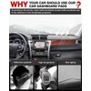 Autorder Dashboard Cover Mat for 2012-2017 Toyota Camry Accessories Dash