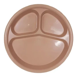 Boris 5 Platos Con 3 Divisiones 26cm Banquetes Comedor Plástico