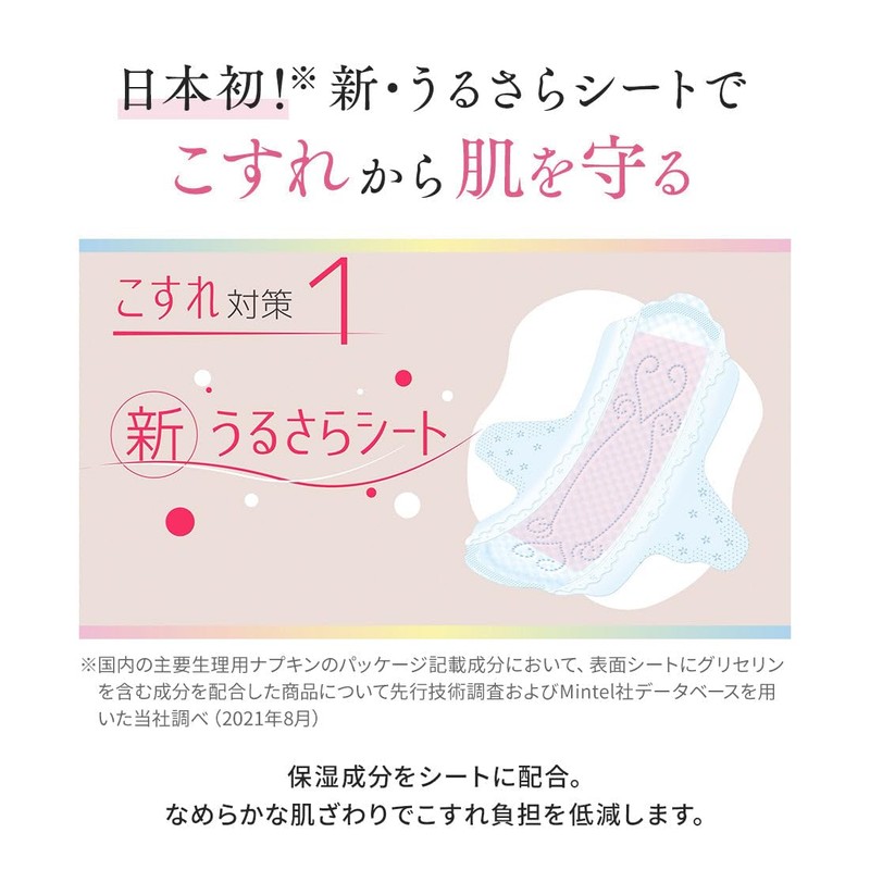 Ellis Bare Skin Kimochi Ultra Slim with Wings, 9.1 inches