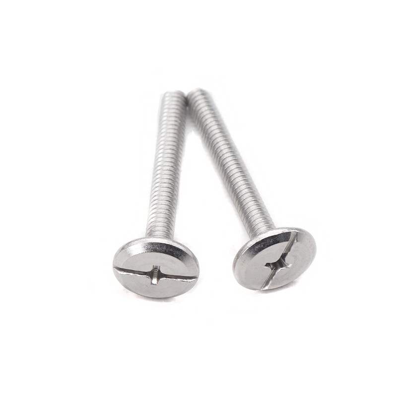 cSeao 25pcs 1/4-20 x 2 Sidewalk Bolts, Hurricane Bolts, 304