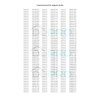 DL-pro RFFV38485 Bottom Gasket 550mm Compatible with Whirlpool Bauknecht 481246668912