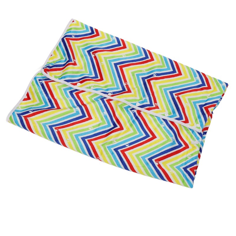 Wearable Incontinence Bed Pad for Adult Highly Absorbency Washable Fleece