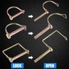 Glarks 20Pcs Heavy Duty PTO Pin Assortment Kit for Farm