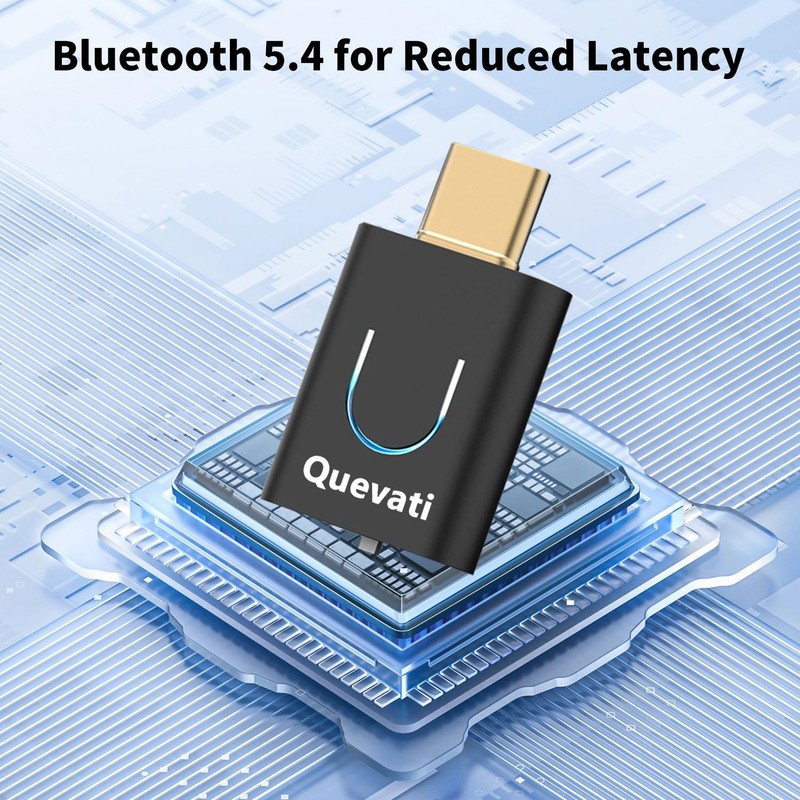 Quevati USB C QCC5.4 Bluetooth USB Audio
