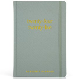 Beautiful 2024-2025 Academic Planner - A 6.7" x 9.7" Daily Planner for Women or Men with Weekly & Monthly Spreads For The 24-25 School Year - Runs From July 2024 - June 2025