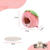 LIUCONGBD 1Pcs Guinea Pig Bed House, Washable Small Animals Hideout