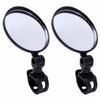 2 Pcs of Adjustable Cycle Mirrors - 360° Swivel Handlebar