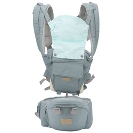 Adjustable Baby Carrier Breathable Newborns Toddlers Ergonomic Thickening HipseatCyan