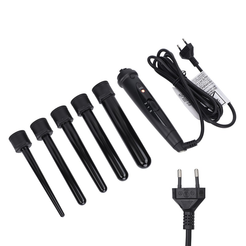 85W 5 in 1 Professional Curling Iron Fast Heating Ceramic