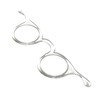 Calabria Clear Crystal Mini Armless Reading Glasses 2.00 Mens Womens