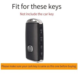 ontto Car Key Case Fits Mazda 3 Axela CX-3 CX-30 CX-50 CX-60 CX-90 MX5 CX-5 MX30 CX8 CX9 2019-2023 TPU Key Case Cover Protective Key Case Accessories 4 Button Silver White