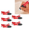 gernie Pack of 5 Big Fat Pens, Retractable Big Fat