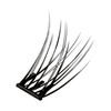Ollio Single Glue-Free Partial False Eyelashes, 24 Bundles Set, Korean