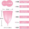 BESTEK 月経カップ 月経 生理カップ 昼夜兼用 L