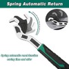 Vkyipg 6Inch Adjustable Wrench,Auto Size Adjusting Wrench,Self-Adjusting Quick Wrench,Multi-Size Spring