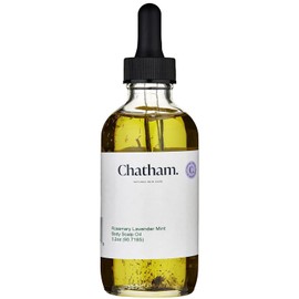 Chatham Natural Skin Care Rosemary Lavender Mint Scalp and Body Oil 3.2oz | Soothing Relief for Eczema and Dry Itchy Skin